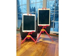 ipad tripod support tiktok kids holder stand 3d print model - Mito3D