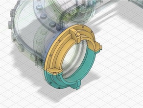 Zone industralis pvc Rohr Dekorationen einstellen 3 3d print model - Mito3D