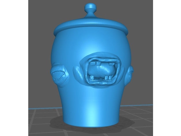 mimic vase 3D print model - Mito3D