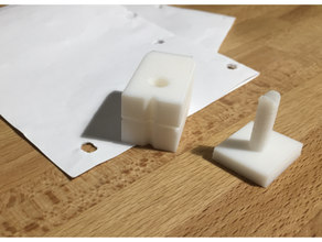 puñetazo agujero perforatriz 1 trou arte perforar papel papercraft pionero 3d print model - Mito3D