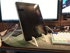 ipad tablet not defteri resim raf ayakta durmak 3d print model - Mito3D