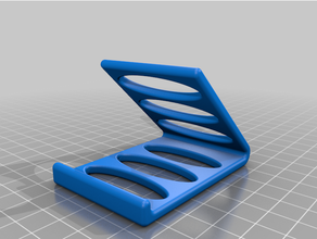 phone stand hollowed 3d print model - Mito3D