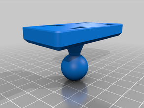 vw sandberg charger ball mount 3d print model - Mito3D