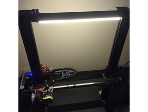 ışık Kulp destek 2020 v slot ekstrüzyon cr10 modlar tealight 3d print model - Mito3D