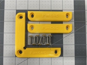 çitler xcarve Yağlamalamak yazı tahtası cnc çit kılavuz Pwncnc 3d print model - Mito3D
