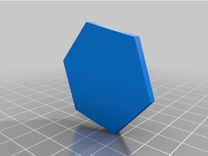 Hexagon 3d print model - Mito3D