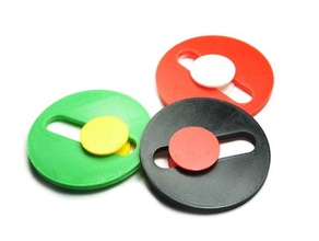 spinwheel - fidget toy fidget-toy hand spinner 3d print model - Mito3D