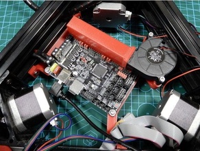 anycubic kossel skr 13 14 mks gen sgen montaggio parentesi 3d print model - Mito3D