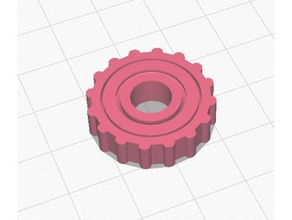 single torus bearing 3d print model - Mito3D