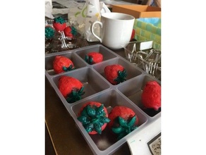 strawberry picking fabcarejapan 3d print model - Mito3D