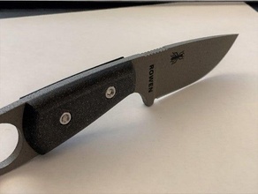 esee izula ii escamas cuchillo 3d print model - Mito3D