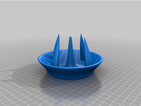 5 ring holder bowl 3d print model - Mito3D