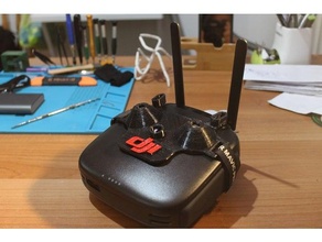 dji fpv gimbal bastão protetor zangão 3d print model - Mito3D