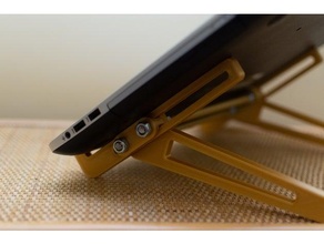einstellbar Laptop Stand 3d print model - Mito3D