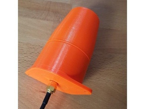 miniwhip antenna waterproof case 3d print model - Mito3D