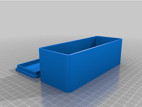 angepasst gerundet Box 3d print model - Mito3D