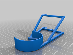 stabilize kağıt havlu Kulp destek Ikea Skadis pegboard 3d print model - Mito3D