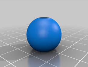 loop cord ball 3d print model - Mito3D