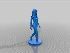 Preto viúva cosplayer 3d print model - Mito3D