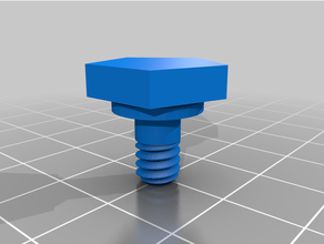 1 4-20 unc tripod screw 14 3d print model - Mito3D