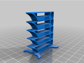 temperature tower 220 - 200 3d print model - Mito3D