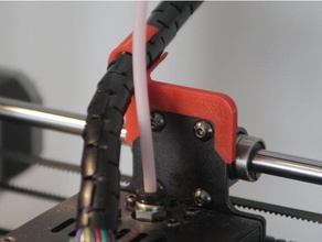anycubic Mega hotend Kabel Halter Unterstützung i3 3d print model - Mito3D