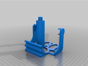toilet paper phone holder stand 3d print model - Mito3D