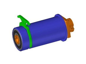 ender 5 ball bearing filament holder Balle palier créalité mises niveau améliorer 3d print model - Mito3D