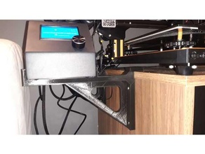 creality cr10 desk bracket cr-10 3d print model - Mito3D