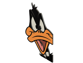 Daffy Ente Looney Toons 3d print model - Mito3D
