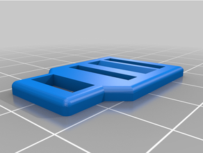 boucle lastique pour visiere solidaire vxx 3d print model - Mito3D