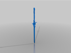 diablo cray rebelión espada 3d print model - Mito3D