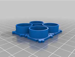 18650 battary stand battery holder 3d print model - Mito3D