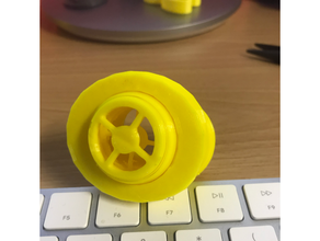 air filter mouth piece 3d print model - Mito3D