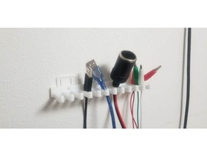 cable hanger stapler mounting method 3d print model - Mito3D