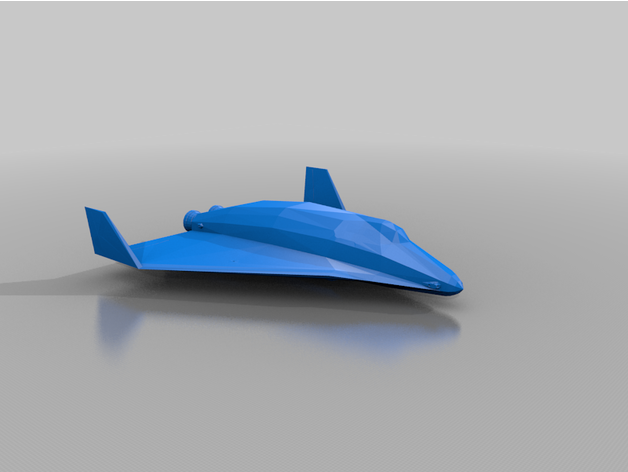 delta aliante marchio iv partecipanti orbiter spaceplane navicella spaziale 3D print model - Mito3D