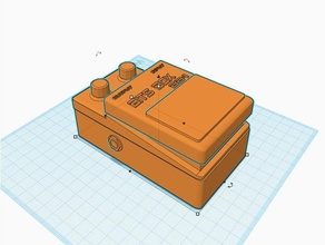 jefe estilo pedal tablero caja bits 3d print model - Mito3D