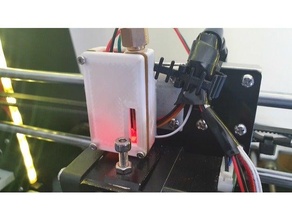 red a8 filamento sensor soporte potenciar 3d print model - Mito3D