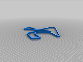 jerez race circuit 3d print model - Mito3D