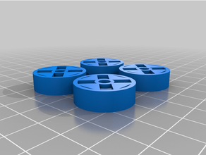 roue ensembles 3d print model - Mito3D