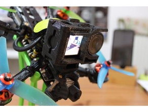 geprc mark4 hd5 osmo action monter 3d print model - Mito3D