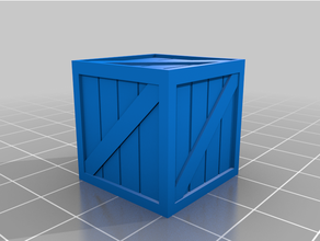 crate wargaming wwii 3d print model - Mito3D