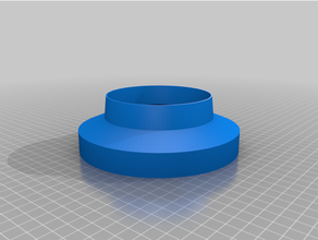 customized parametric hose pipe adapteradapter 3d print model - Mito3D