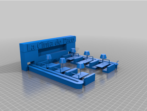 cinta paco automatico bar 3d print model - Mito3D