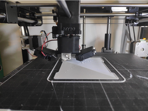 my3d çift radyal hayran binmek 1 parça destekler 3d print model - Mito3D