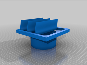 ventilazione griglia cappuccio cucina vaccuum 3d print model - Mito3D