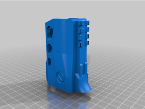 doublestrike rinoceronte barile vero acciaio mod nerf 3d print model - Mito3D