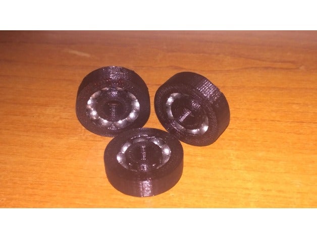 ball bearings 45mm 43mm bb steel balls bearing 3D print model - Mito3D