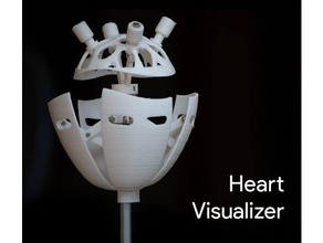 heart visualizer beat arduino diy heartbeat robotics 3d print model - Mito3D