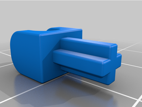 Lego kompatibel Achse mischen Adapter 3d print model - Mito3D